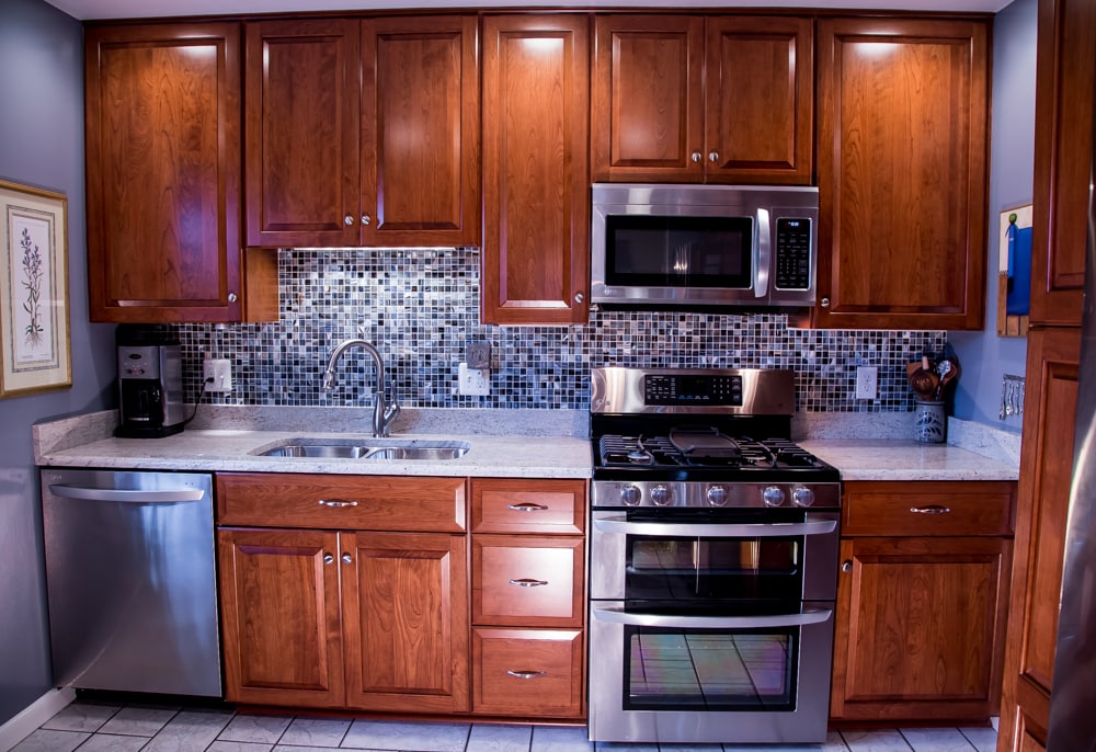 Cabinet Resurfacing Before And After