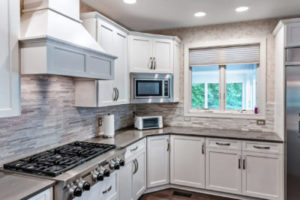 Stunning white cabinetry creating a pristine beauty in a modern kitchen