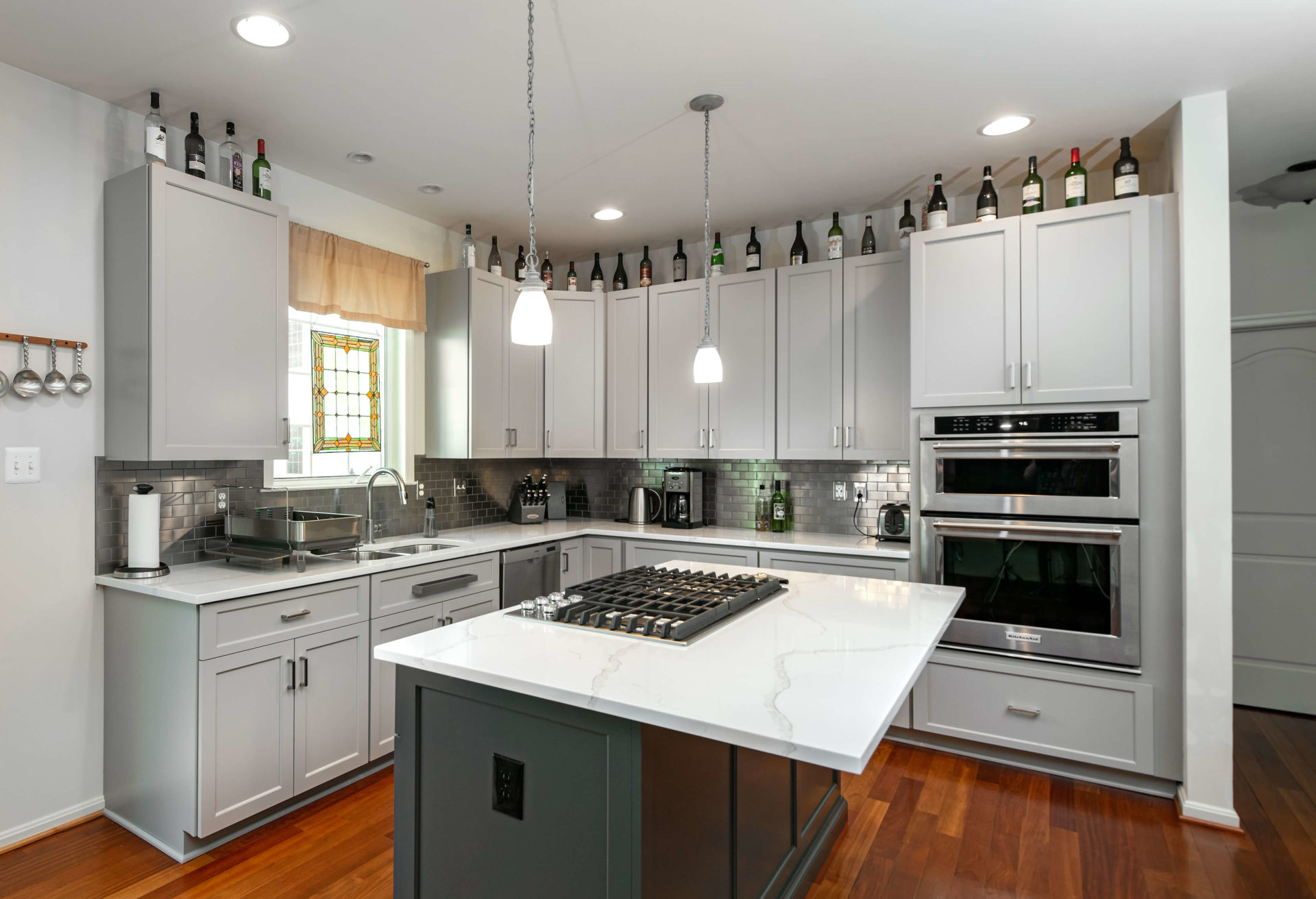 Gray Quartz Countertop In Edgewood Md