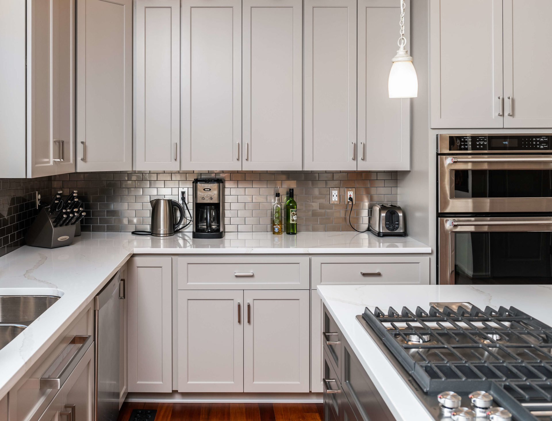 Gray Quartz Countertop In Edgewood Md