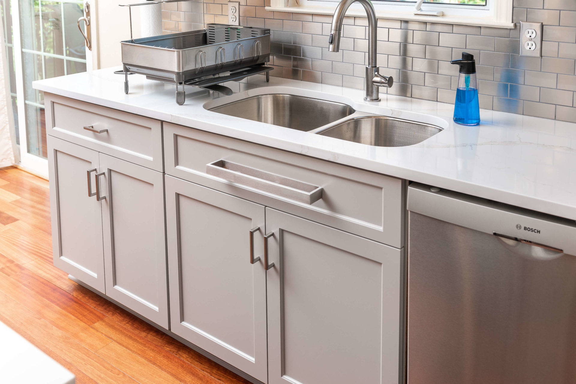 Gray Quartz Countertop In Edgewood Md