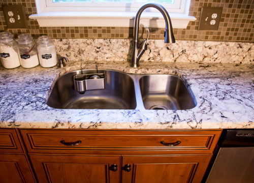 An Overmount Or Undermount Sink, Can Undermount Sink Be Used With Laminate Countertop
