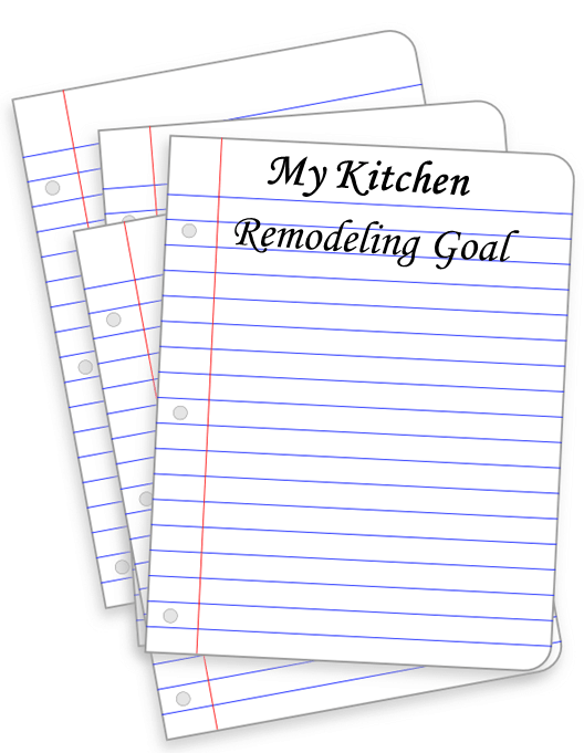 List My Kitchen Goals